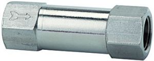 Rückschlagventil Durchgangsform, Edelstahl, G 1/4 - erhältlich bei ✭ HUG Technik ✓
