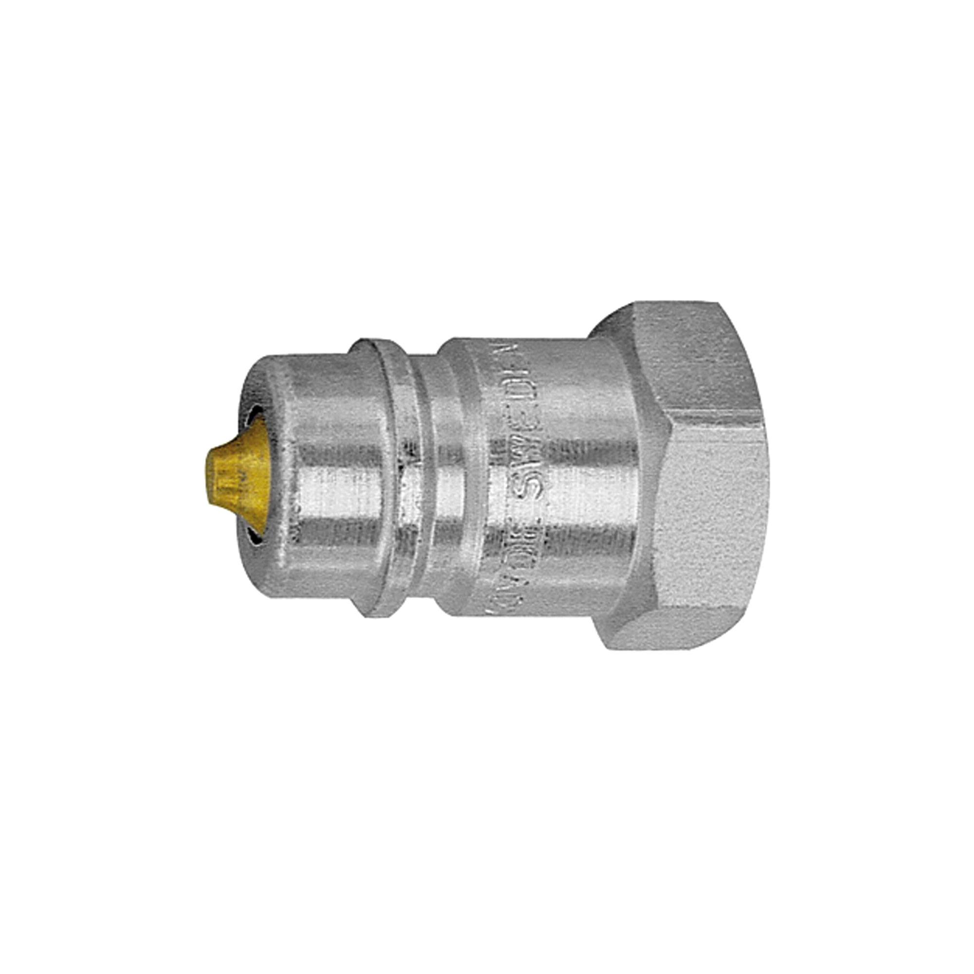 Stecknippel ohne Druckeliminator, Serie A, NW 13, G 1/2 IG - direkt von HUG Technik ✓