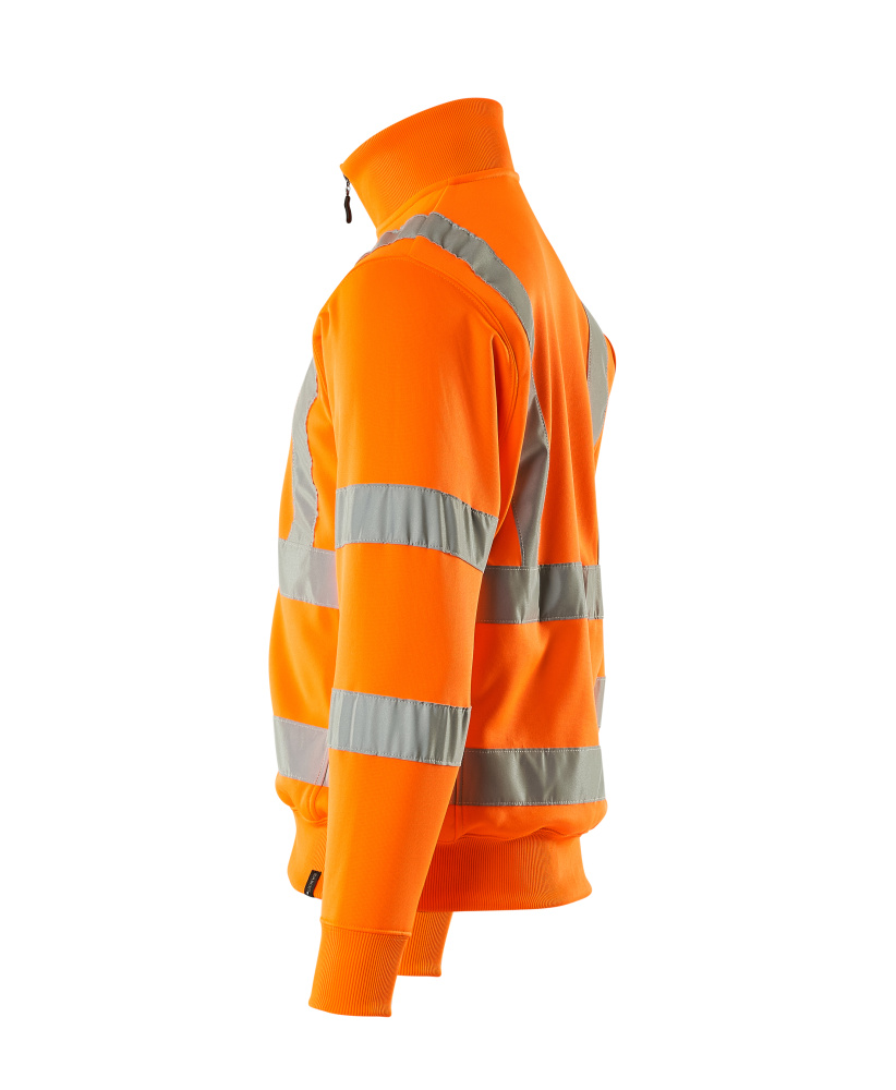 MASCOT® SAFE CLASSIC Sweatshirt mit Reißverschluss »Maringa« Gr. 2XL, hi-vis orange - bei HUG Technik ✭