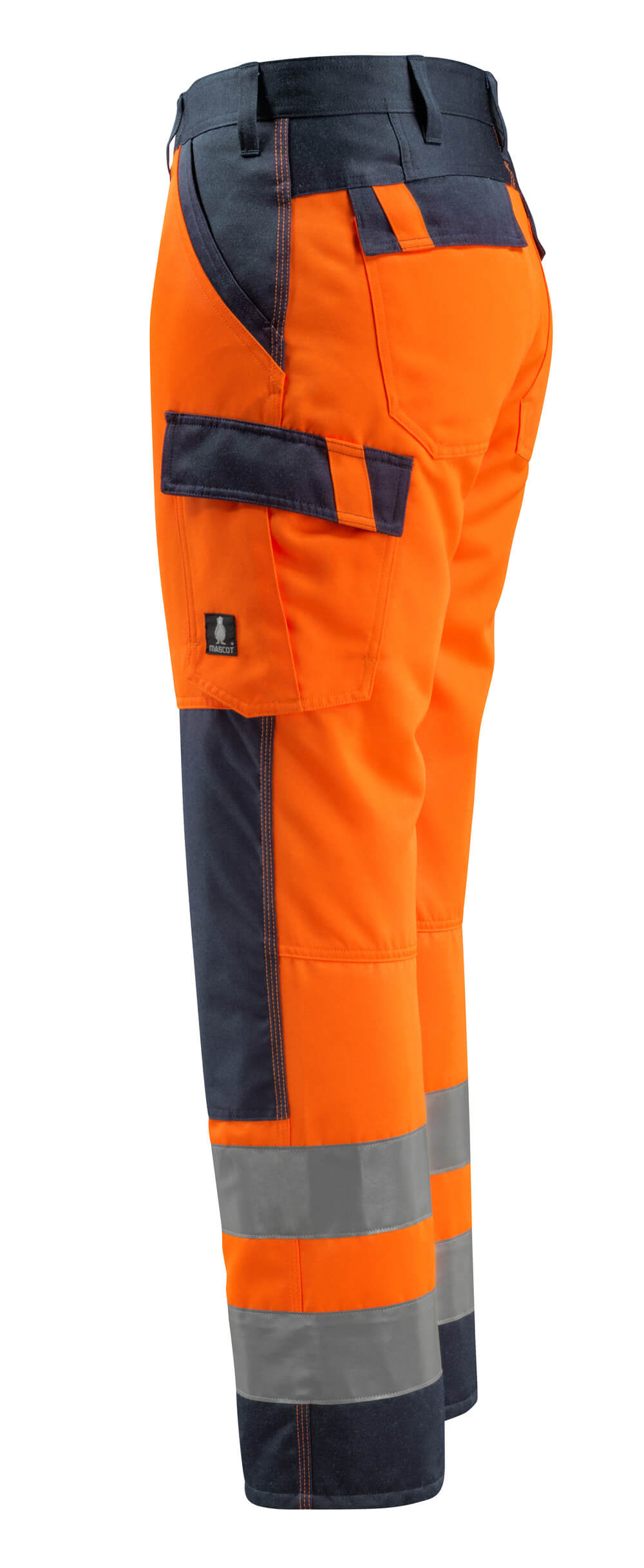 MASCOT® SAFE LIGHT Hose mit Knietaschen »Maitland« Gr. 76/C46, hi-vis orange/schwarzblau - bei HUG Technik ✓