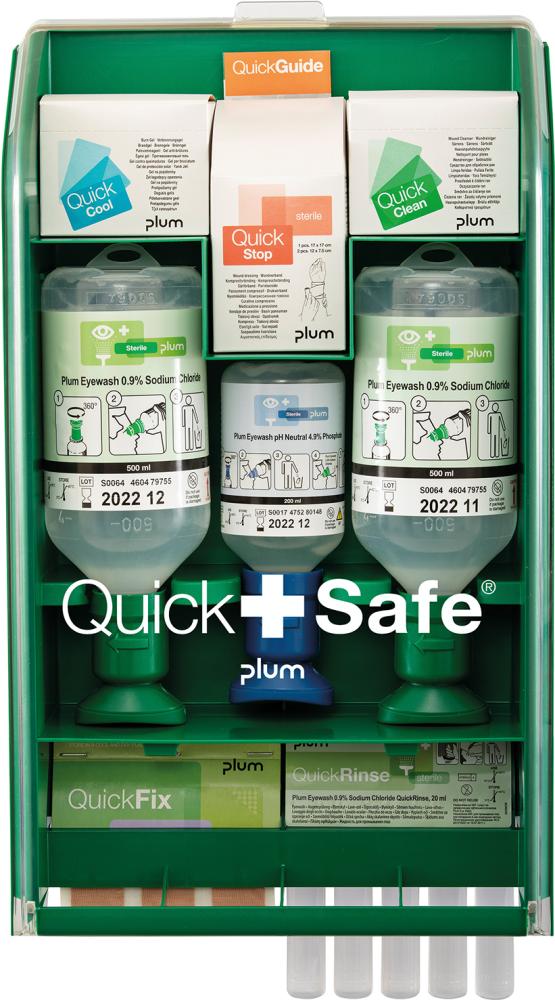 Plum Erste-Hilfe-Station »QuickSafe Box Complete 5174« - erhältlich bei ♡ HUG Technik ✓ Plum Erste-Hilfe-Station »QuickSafe Box Complete 5174« - erhältlich bei ♡ HUG Technik ✓