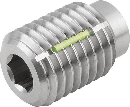 Aufnahmebuchse LONG-LOK M12 D=5 Edelstahl - K0724.105121 - gibt’s bei ☆ HUG Technik ✓