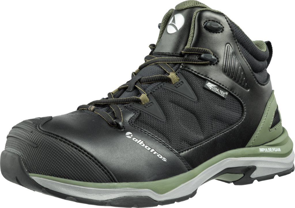 Albatros ULTRATRAIL OLIVE CTX Sicherheitsstiefel vorne 3.