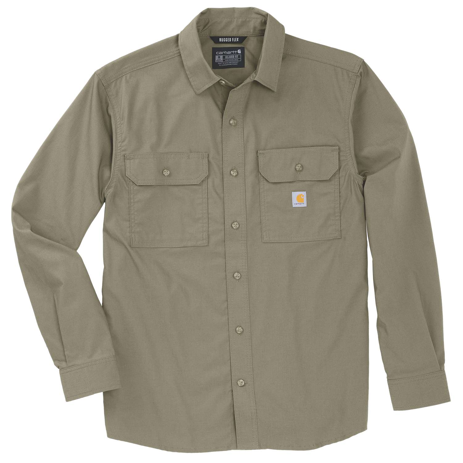 carhartt® Hemd »Glenwood Relaxed LS Shirt« in faded fatigue.