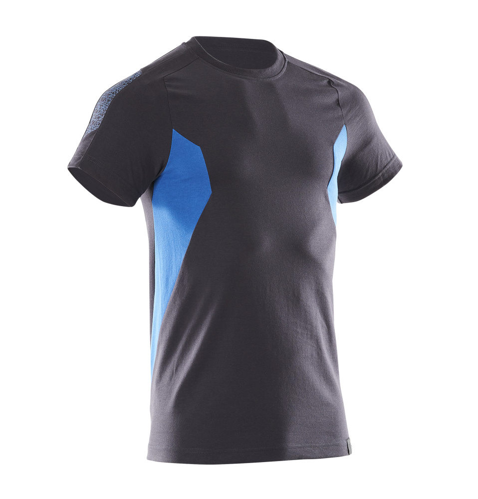 MASCOT® ACCELERATE T-Shirt  Gr. 2XL/ONE, schwarzblau/azurblau - direkt bei HUG Technik ✓