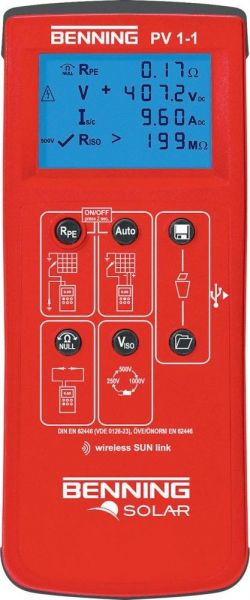 BENNING Installationstester PV 1-1 - gibt’s bei ☆ HUG Technik ✓