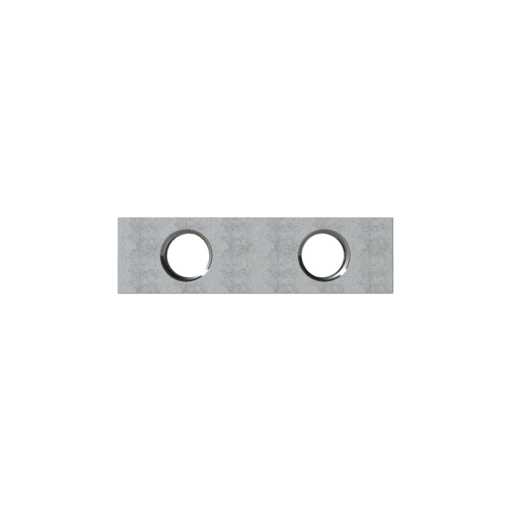 Verteilerleiste, Abgänge beidseitig, 2 x 1/2, 3 + 3 x 1/4, Aluminium - direkt bei HUG Technik ✓
