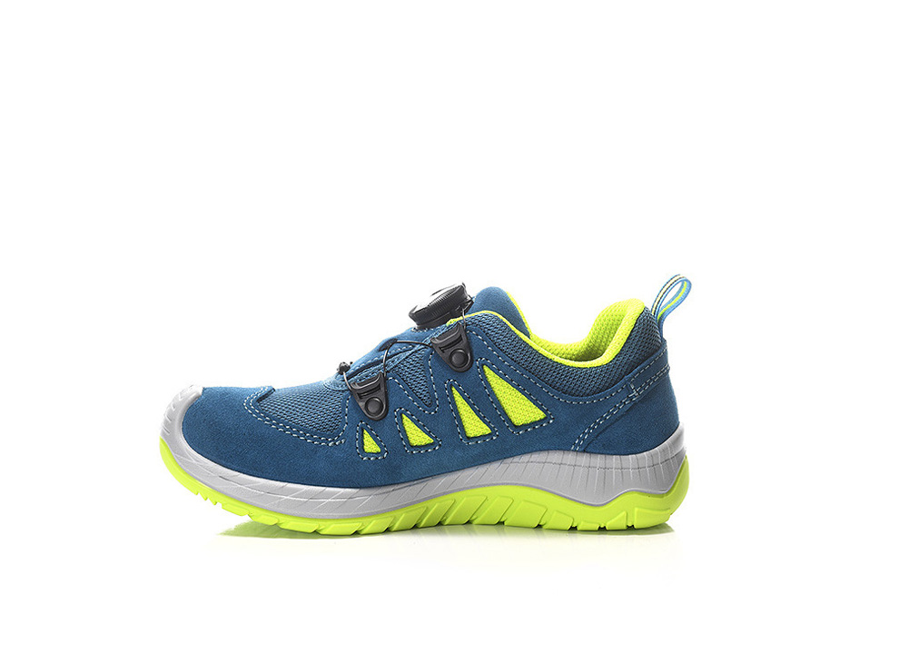 ELTEN® Halbschuh MADDOX Kids BOA® petrol-lime Low - links