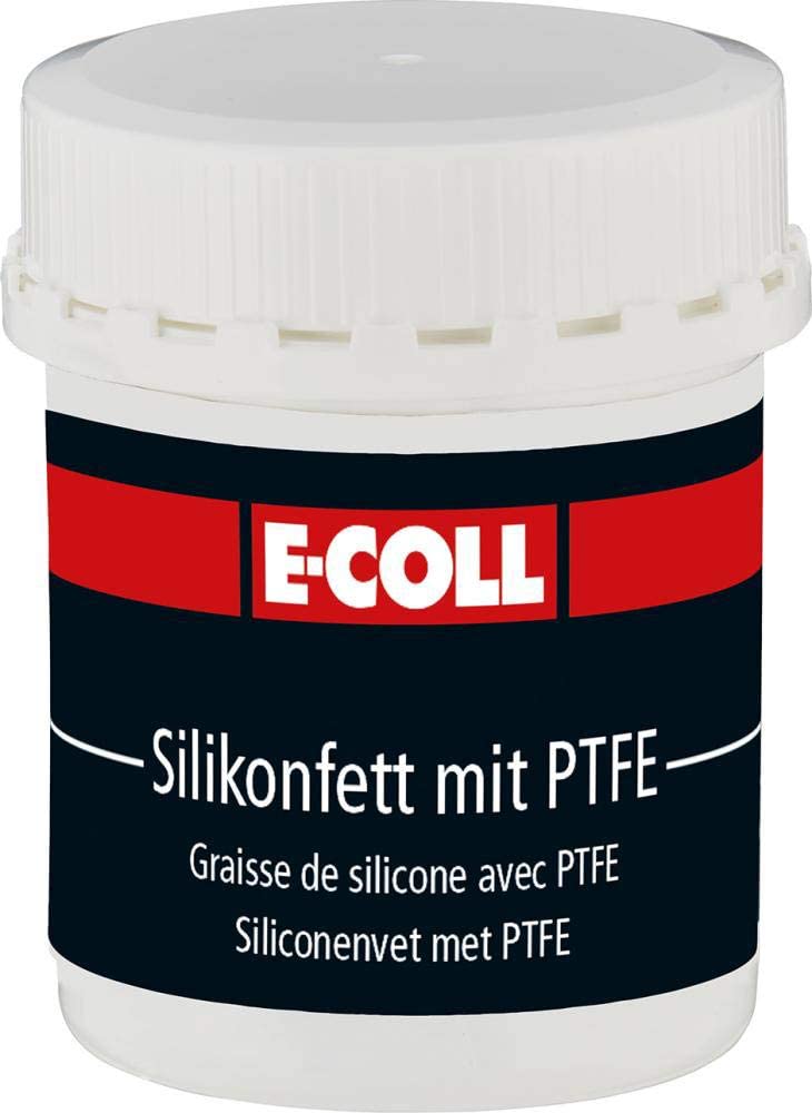 E-COLL Silikonfett mit PTFE 80g Dose - erhältlich bei ♡ HUG Technik ✓
