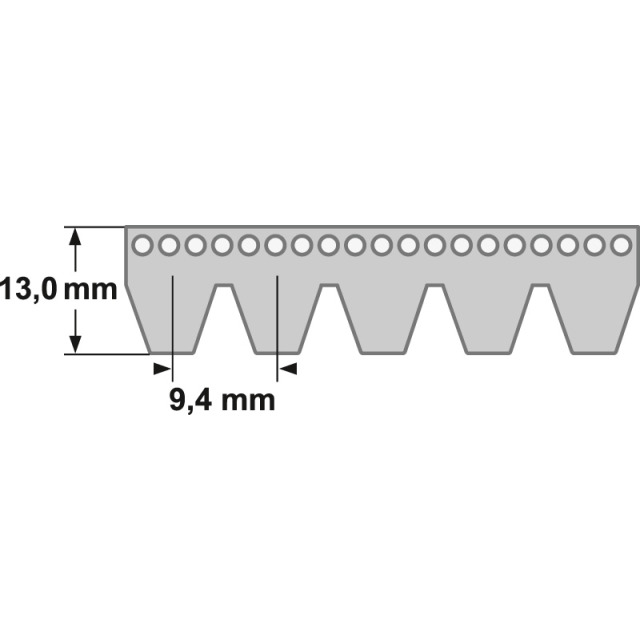 Keilrippenriemen PM 10693mm, 10 Rippen - kommt direkt von HUG Technik 😊