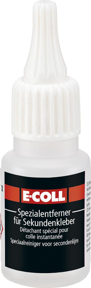 E-COLL Spezialentferner für Sekundenkleber 20 ml - erhältlich bei ✭ HUG Technik ✓