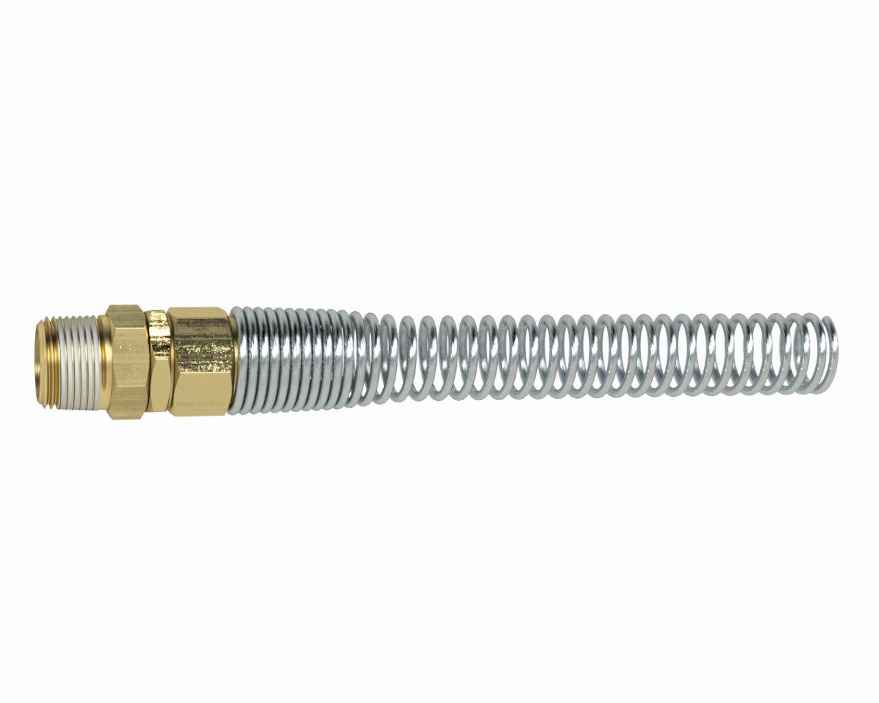 Drehbare Verschraubung, Knickschutz, R 1/4, Schlauch-ø 10x8 - bei HUG Technik ✭