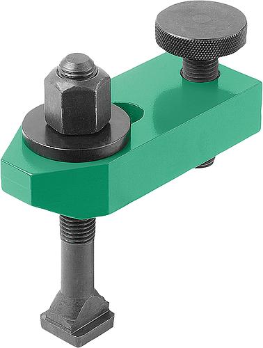 Spanneisen verstellbar 100x40 Vergütungsstahl, mit Schrauben - K0003.1212 - bekommst Du bei HUG Technik ♡