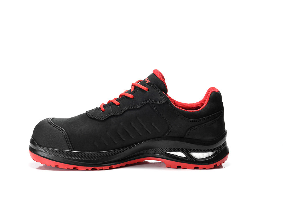 ELTEN® Sicherheitshalbschuh STEWART XXG Pro GTX black-red Low ESD S3 HI CI - bei HUG Technik ☆