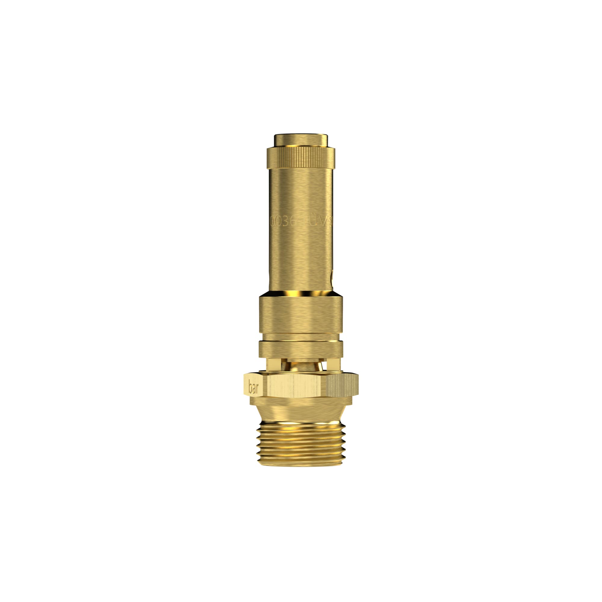Sicherheitsventil DN 8, Messing, G 1/4, Ansprechdruck 5,9 bar - erhältlich bei ✭ HUG Technik ✓