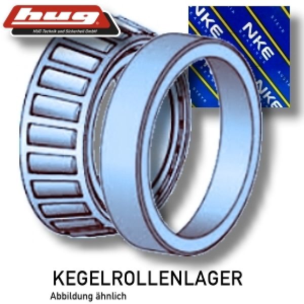 Kegelrollenlager 30202 von NKE 15x35x11,75 mm - gibt’s bei HUG Technik ✓