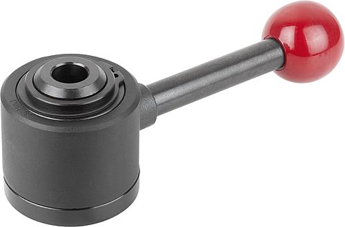Spannelement ACTIMA mit Durchgangsbohrung Stahl, links/Druck - K0020.40 - bei HUG Technik ✭
