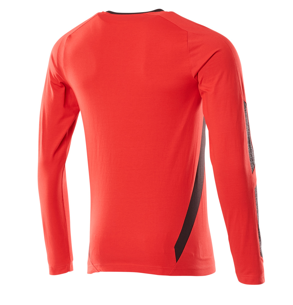 MASCOT® ACCELERATE T-Shirt, Langarm  Gr. 2XL/ONE, verkehrsrot/schwarz - bei HUG Technik ☆