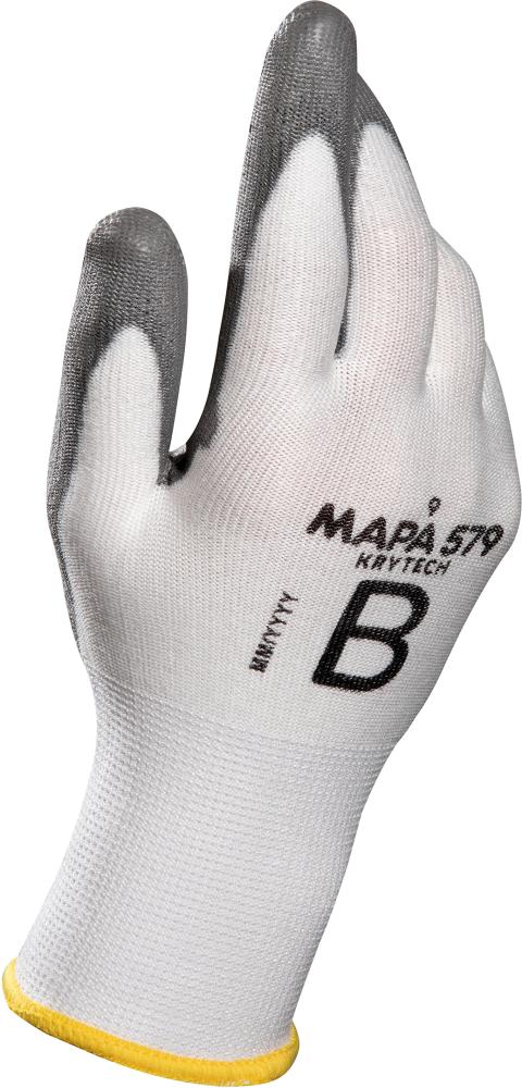 MAPA® Schnittschutzhandschuh »KryTech 579«, weiss-grau - direkt bei HUG Technik ✓