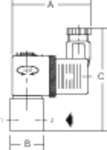 Proportional-Regelventil für Gas / Luft, 24 V DC, NC, G 1/4, DN 2,4, Diff. max. 8,0 bar, »posiflow« - bei HUG Technik ✓
