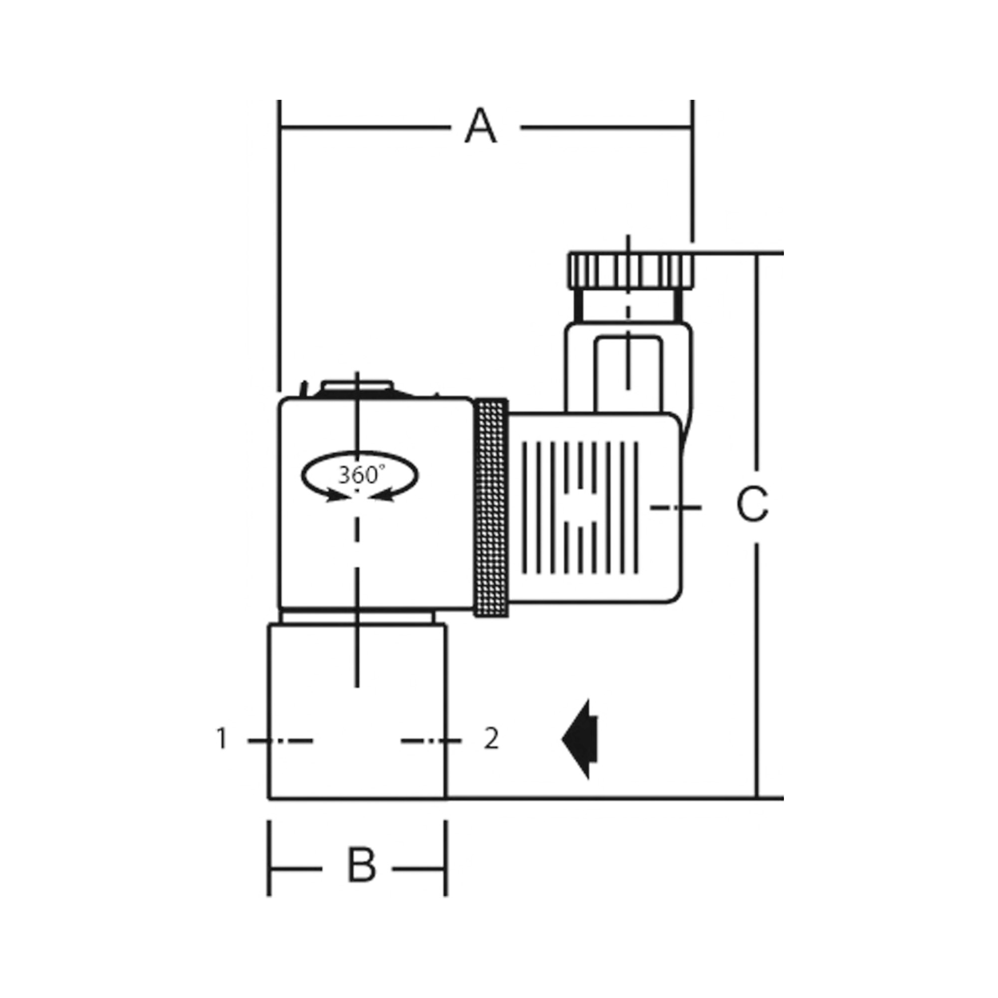 Proportional-Regelventil »posiflow«, 24 V DC, NC, G 3/8, DN 5,6 - gibt’s bei HUG Technik ✓