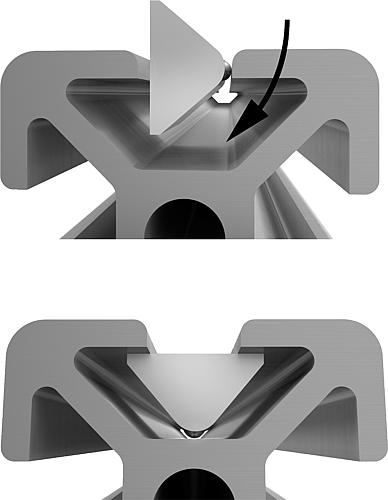 Nutenstein einschwenkbar M04 B=10,5, Form:A Stahl, Typ I - K1023.0604 - bei HUG Technik ✭