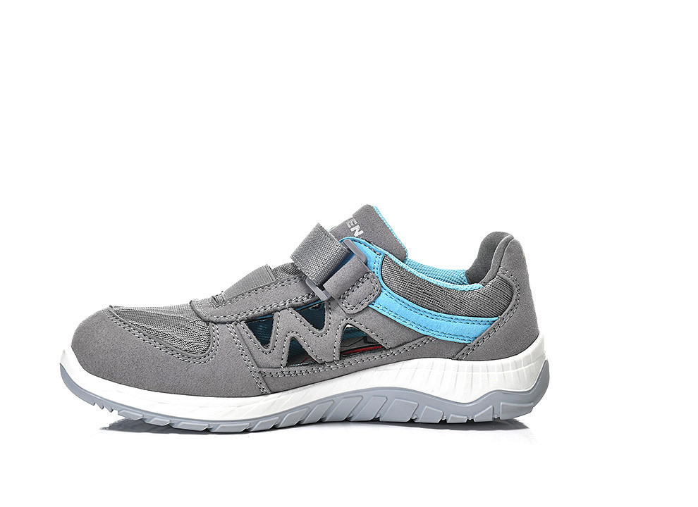 ELTEN® Damen-Sicherheitssandale MADDIE grey Easy ESD S1P, 749531 - bei HUG Technik ☆