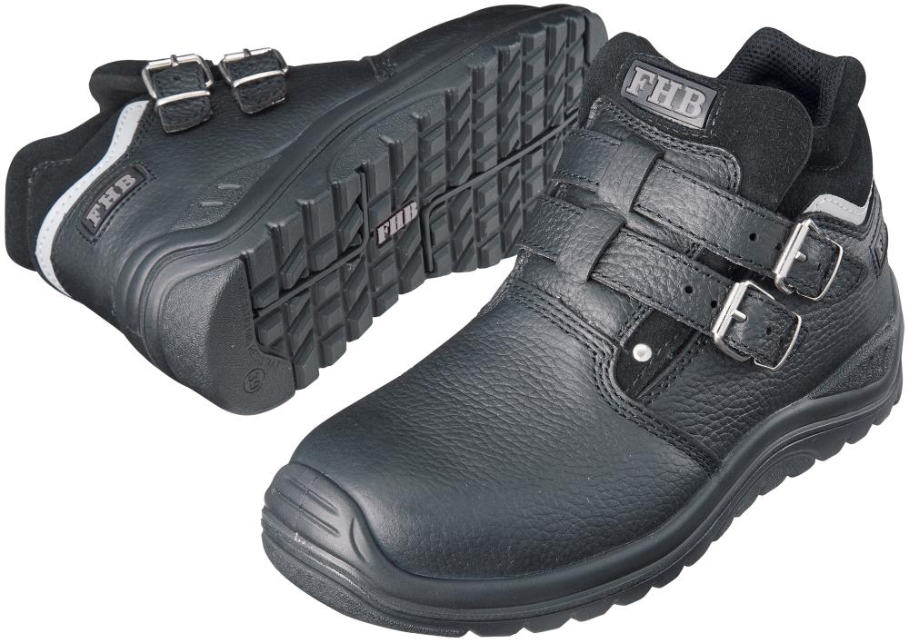 FHB® Schnallstiefel Norbert, S3, schwarz - kommt direkt von HUG Technik 😊