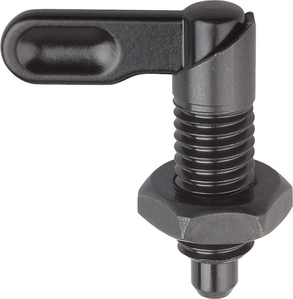 Sperrriegel M10, Form: D Stahl, D=4 - K0348.070410 - bekommst Du bei HUG Technik ♡