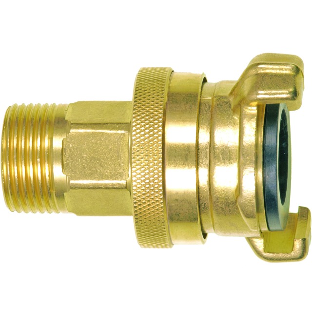 GEKA®-Gewindestück "SD" AG G 1" MS - bei HUG Technik ✓