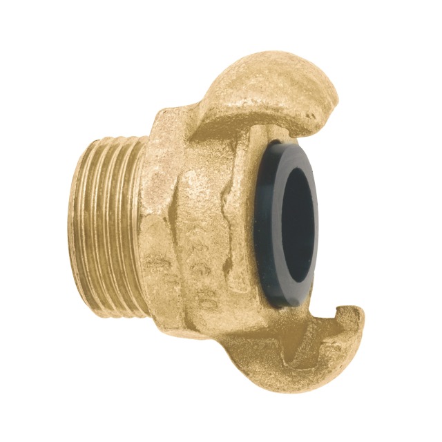 Lüdecke Gewindestück DIN 3489 Nennweite 9 mm AG 3/8, SW27 - bei HUG Technik ♡