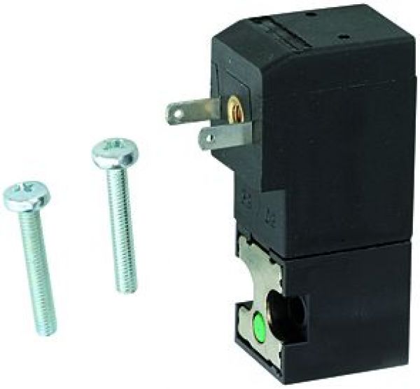 3/2-Wege-Mini-Magnetventil direktgesteuert, NW 1,5 mm, NC, 12 VDC, Gerätestecker - bei HUG Technik ✭