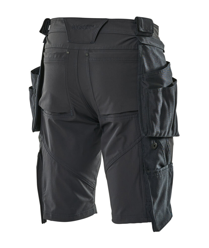 MASCOT® ADVANCED Shorts mit Hängetaschen  Gr. C42, schwarzblau - bei HUG Technik ✭