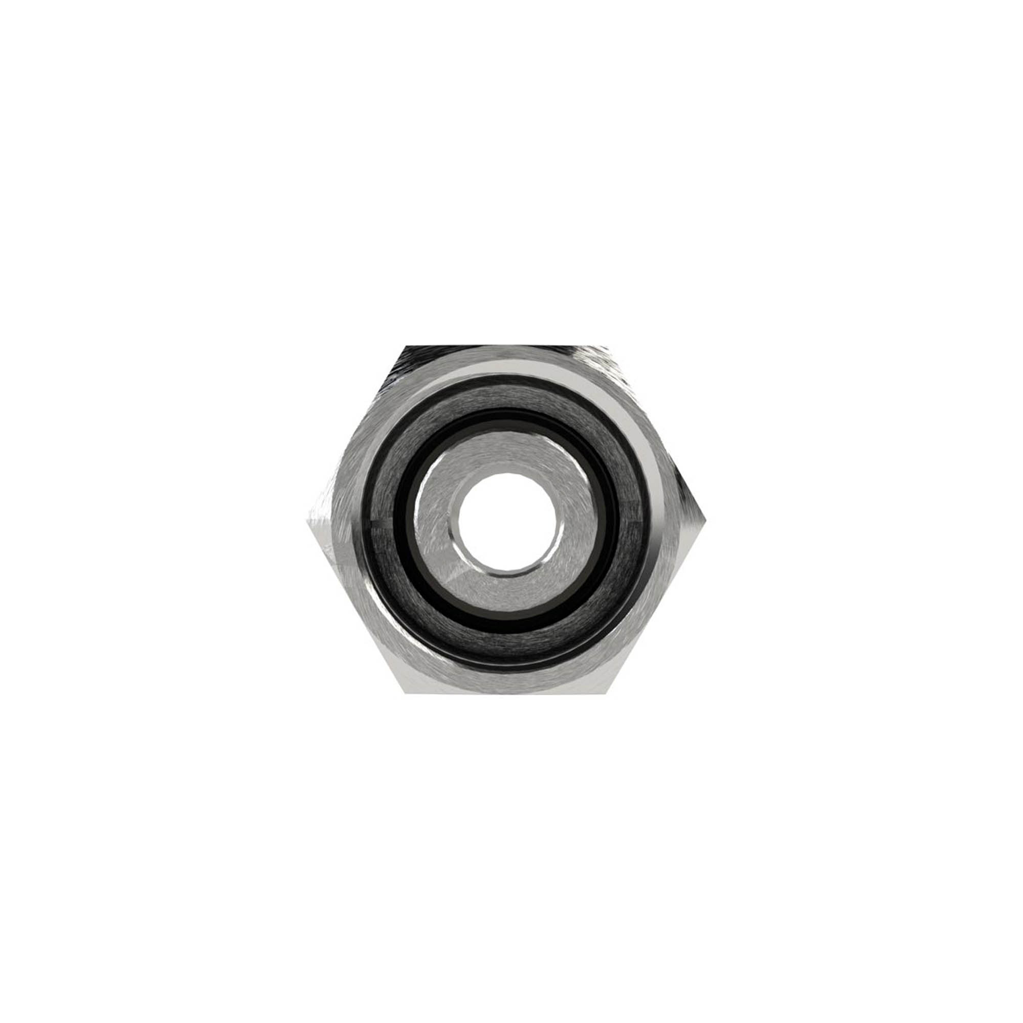 Reduzierung, Rohr-Außen-Ø Zapfen 18 mm, Muffen 15 mm, Edelstahl 1.4571 - erhältlich bei ❣ HUG Technik ✓