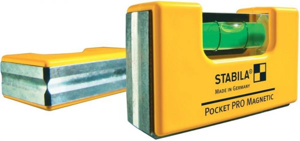 STABILA® Mini-Wasserwaage Pocket ProMagnetic 7cm SB - erhältlich bei ✭ HUG Technik ✓