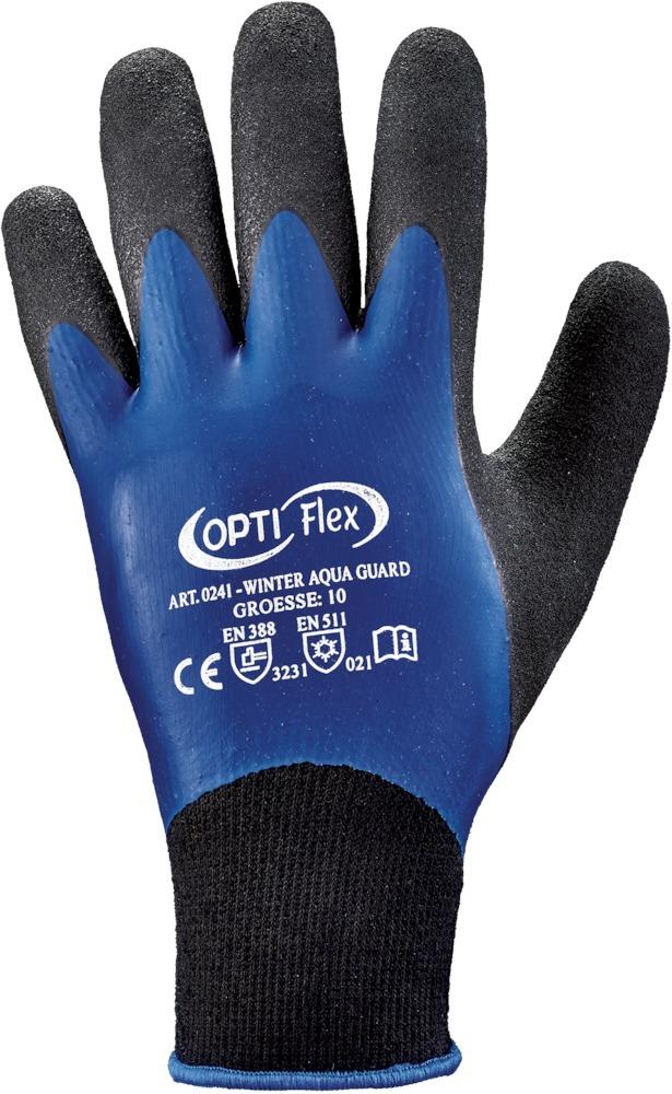 Optiflex® Strickhandschuh Winter-AquaGuard, Latex - bei HUG Technik ✭
