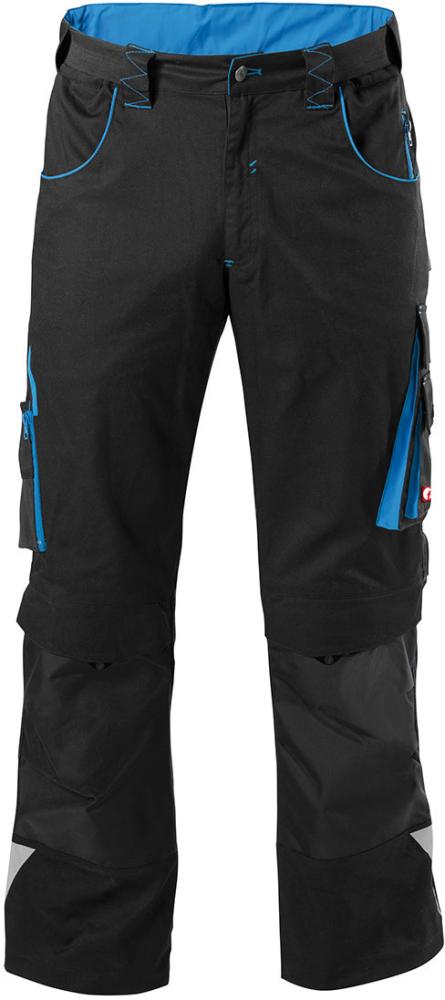 FORTIS Herren Bundhose 24, schwarz-türkis - bei HUG Technik ☆