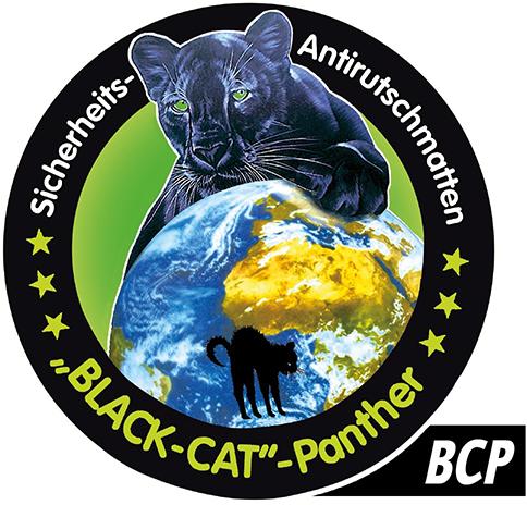Black-Cat-Panther-Sicherheits-Antirutschmatte, Rollenware - bei HUG Technik ☆