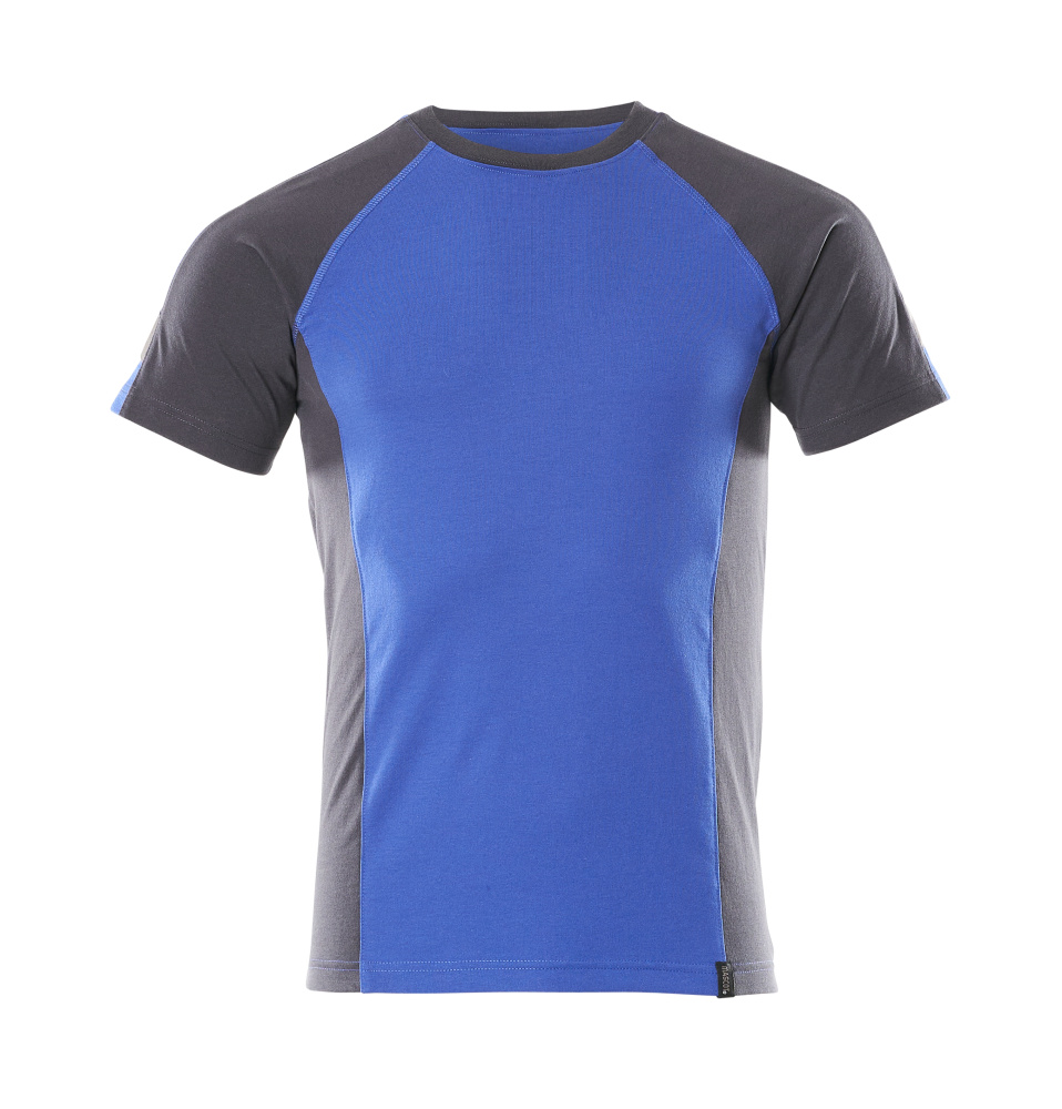 MASCOT® UNIQUE T-Shirt »Potsdam« Gr. 2XL, kornblau/schwarzblau - direkt von HUG Technik ✓