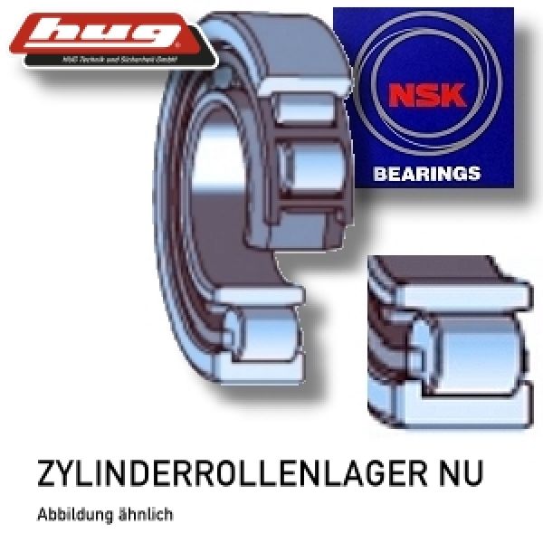 Zylinderrollenlager NU202-W von NSK 15x35x11 mm - bei HUG Technik ✓ Zylinderrollenlager NU202-W von NSK 15x35x11 mm - bei HUG Technik ✓