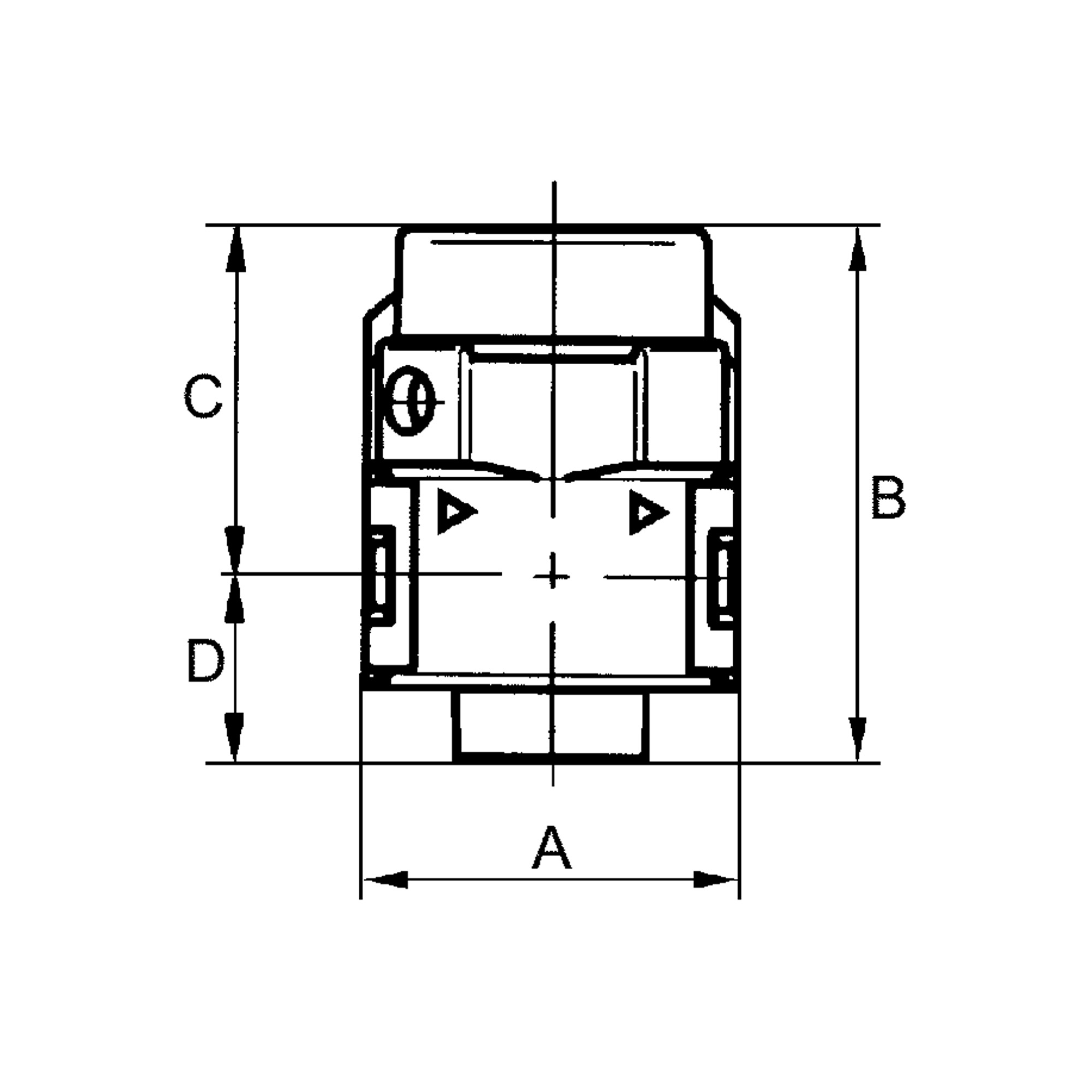 Kugelhahn 3/2-Wege »multifix-mini«, abschließbar, BG 0, G 1/4 - erhältlich bei ♡ HUG Technik ✓
