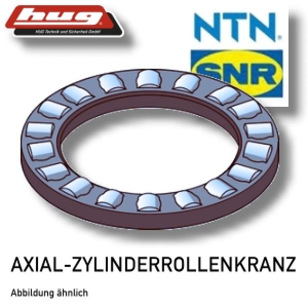 Axial-Zylinderrollenkranz K81102 T2 von NTN 15x28x3,5 mm - gibt’s bei ☆ HUG Technik ✓