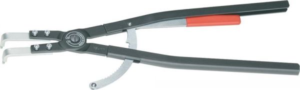 KNIPEX® Sicherungsringzange innen, gebogen, schwarz pulverlackiert J51 mm - bei HUG Technik ✓