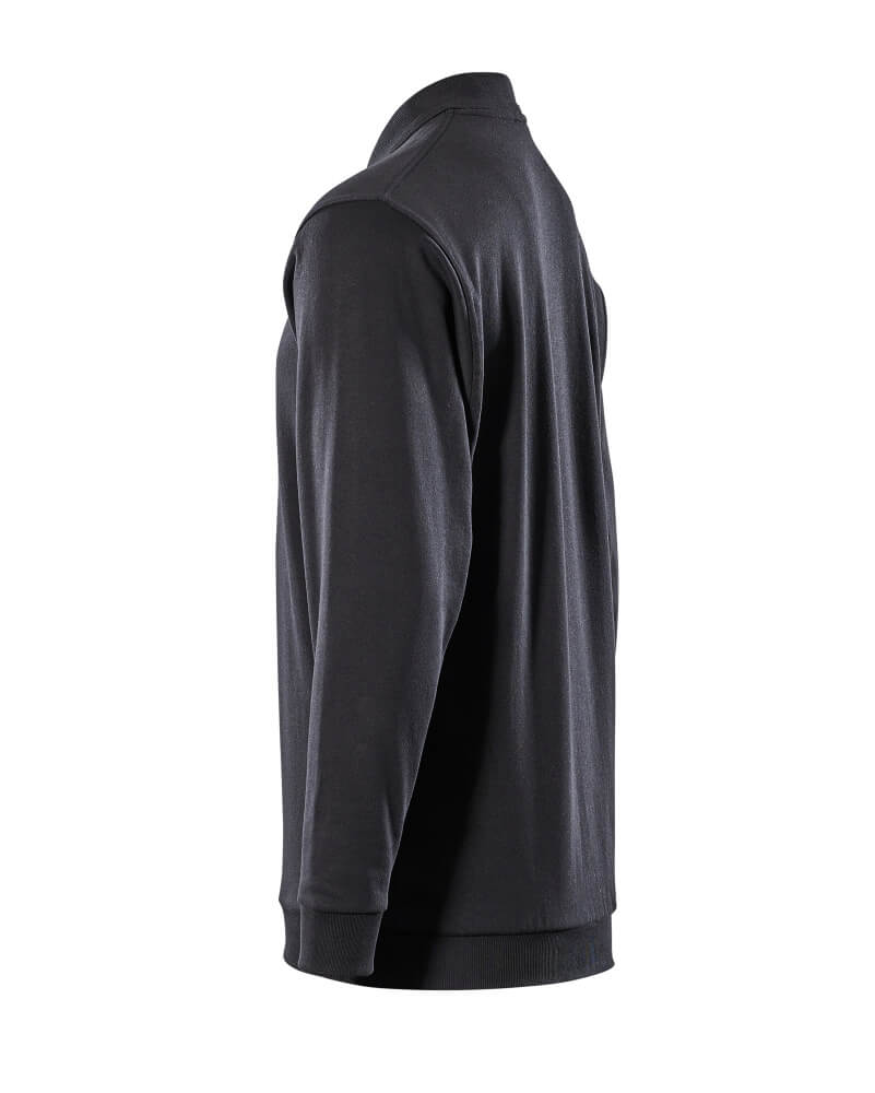 MASCOT® CROSSOVER Polo-Sweatshirt »Trinidad« Gr. 2XL, schwarz - bei HUG Technik ♡
