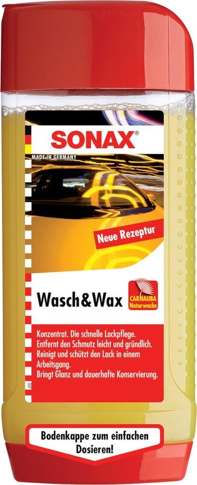 SONAX® Wash + Wax 500ml - erhältlich bei ✭ HUG Technik ✓