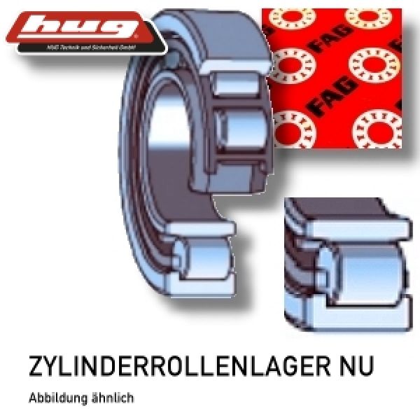 Zylinderrollenlager NU202-E-M1A von FAG 15x35x11 mm - gibt’s bei HUG Technik ✓