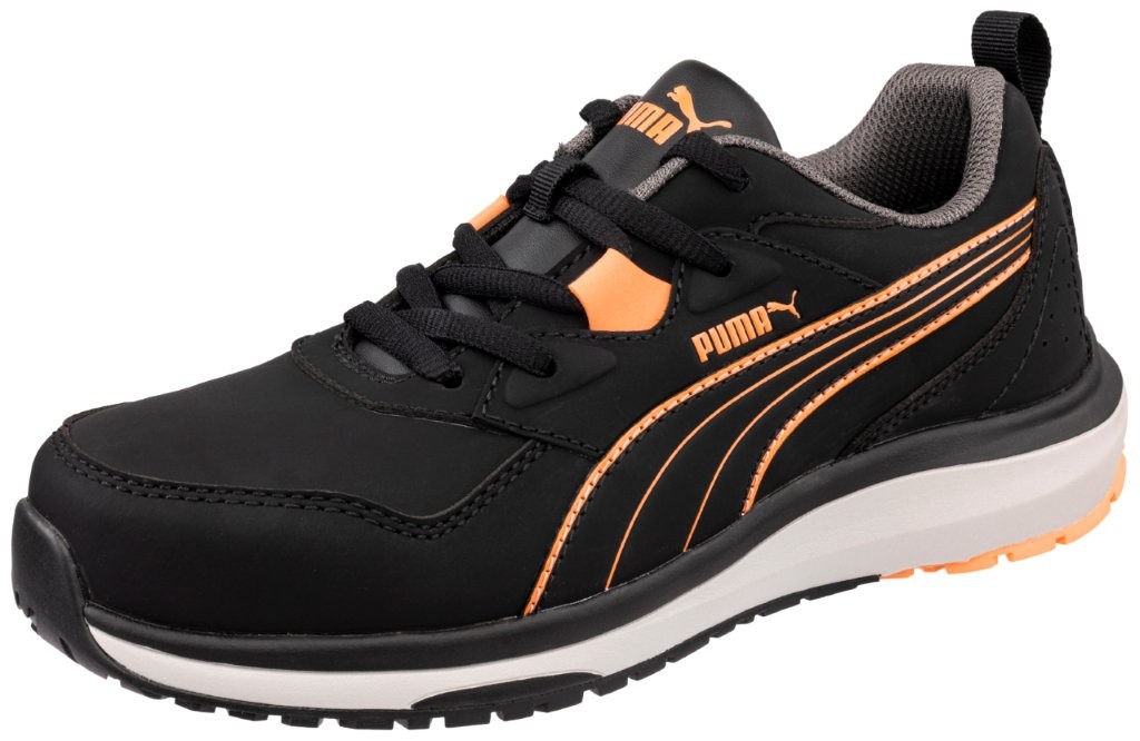 Albatros STEPPER BLK/PEACH Sicherheitshalbschuh vorne 1