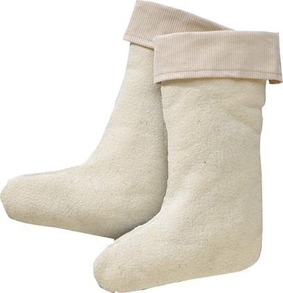 Lammwolle-Stiefeleinsatz mit Stulpe - bei HUG Technik ✭