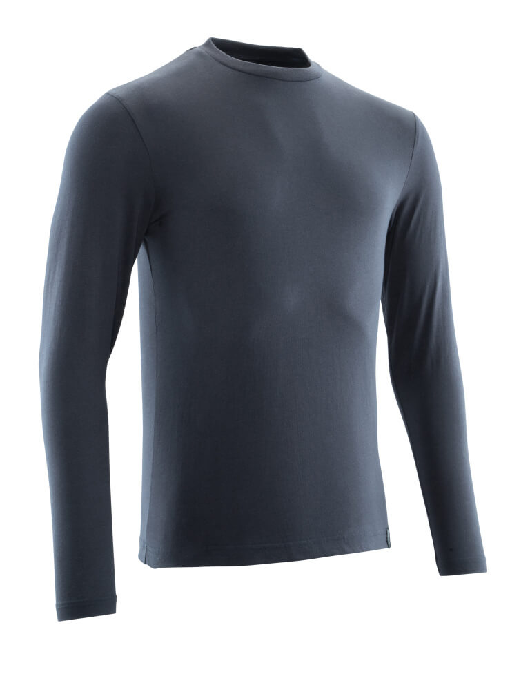 MASCOT® CROSSOVER T-Shirt, Langarm  Gr. 2XL/ONE, schwarzblau - direkt von HUG Technik ✓