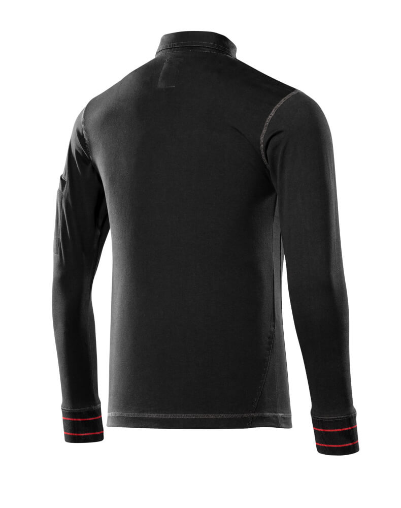 MASCOT® FRONTLINE Polo-Sweatshirt »Ios« Gr. 2XL, schwarz - jetzt NEU bei HUG Technik  😊